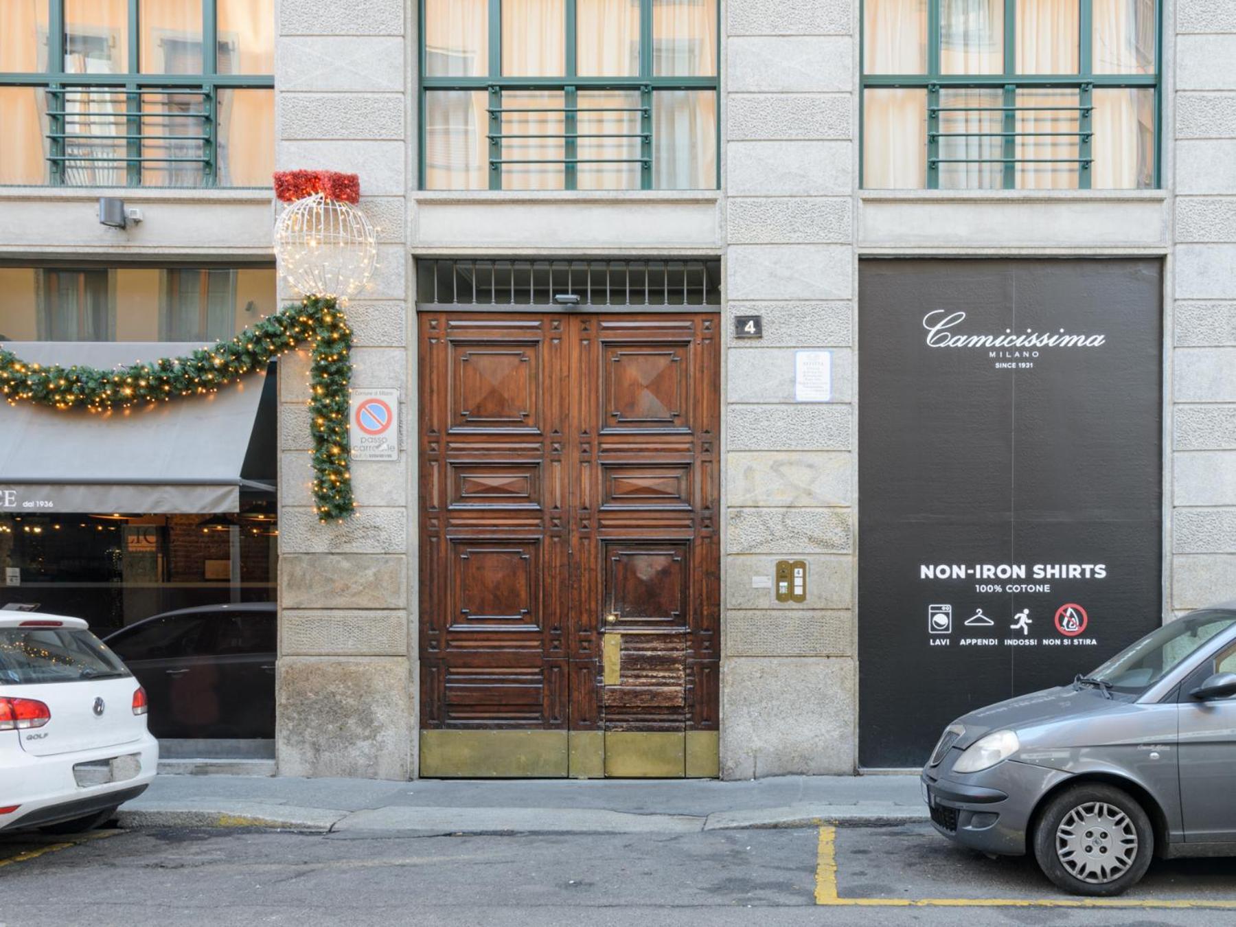 ミラノCasa Torchio A Pochi Passi Dal Duomoアパートメント エクステリア 写真